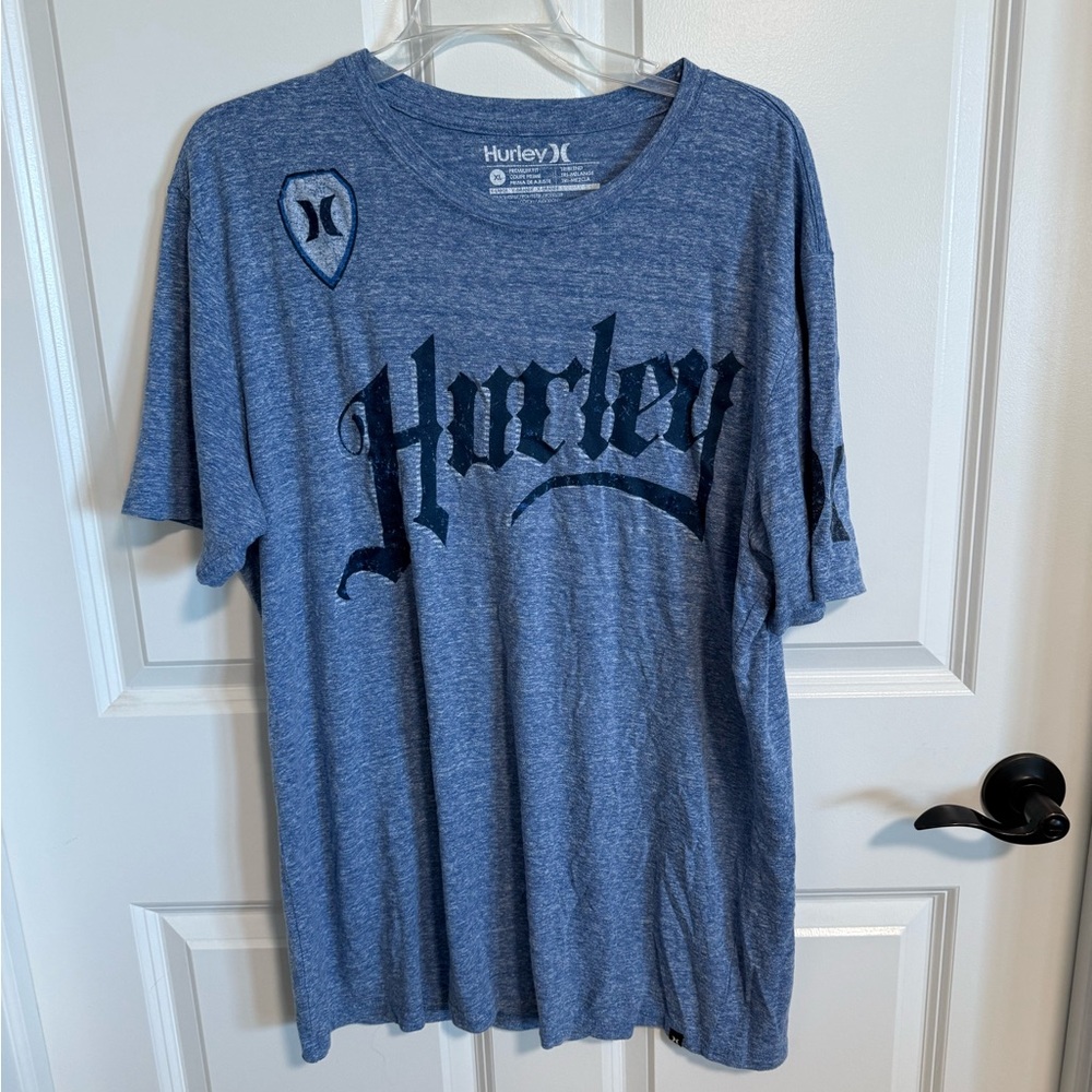 Hurley Heather Blue Graphic Men's Tee